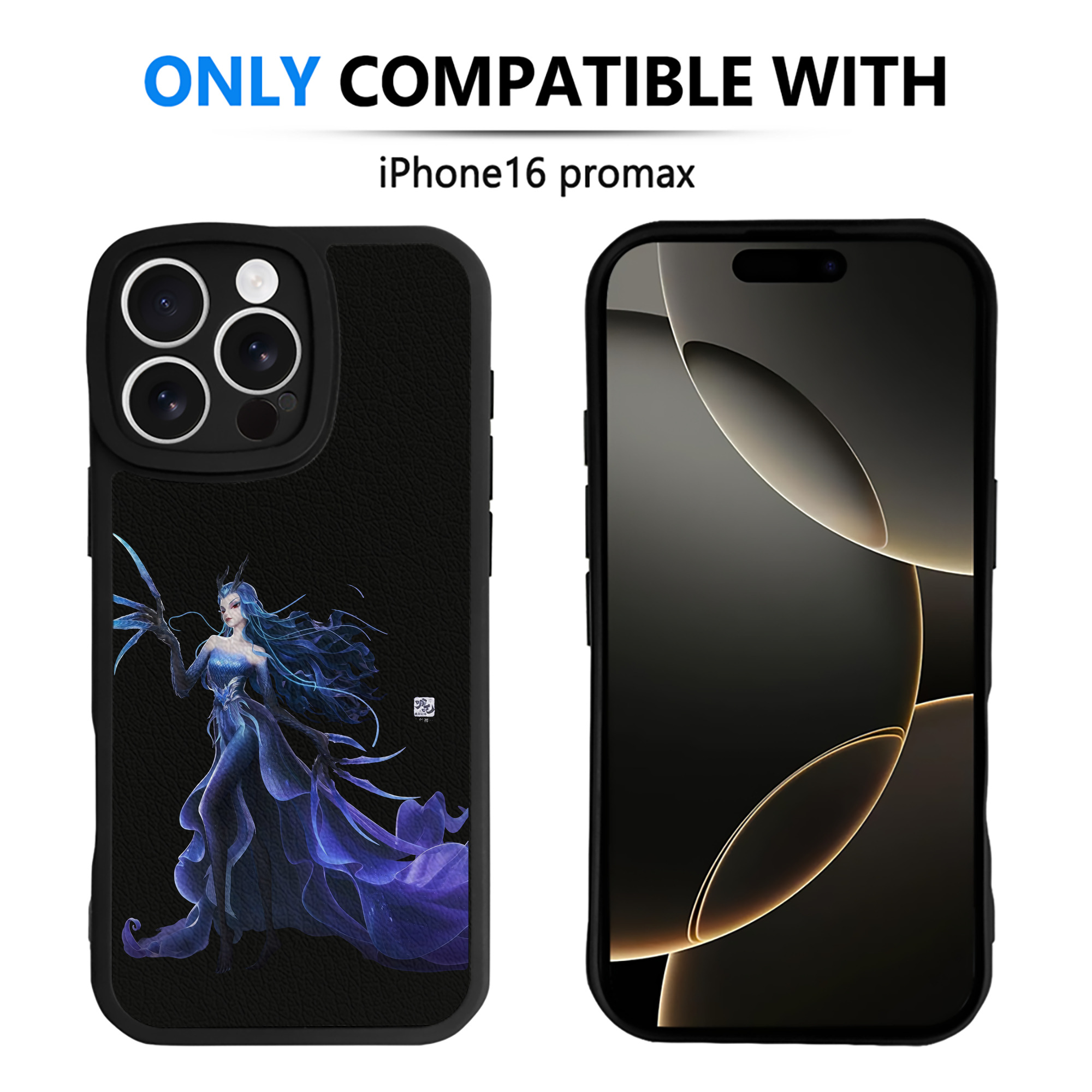 （画像用） Ne Zha 2 ナタ 魔童の大暴れ 【iPhone 16シリーズ対応】シリコンスマホケース（レザー調） 材質：シリコン